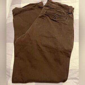 Brown vintage gap khakis 32x32 excellent condition